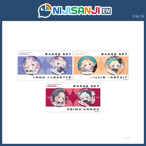 【现货】NIJISANJI【EN AR LIVE COLORS】徽章套装 Ethyria