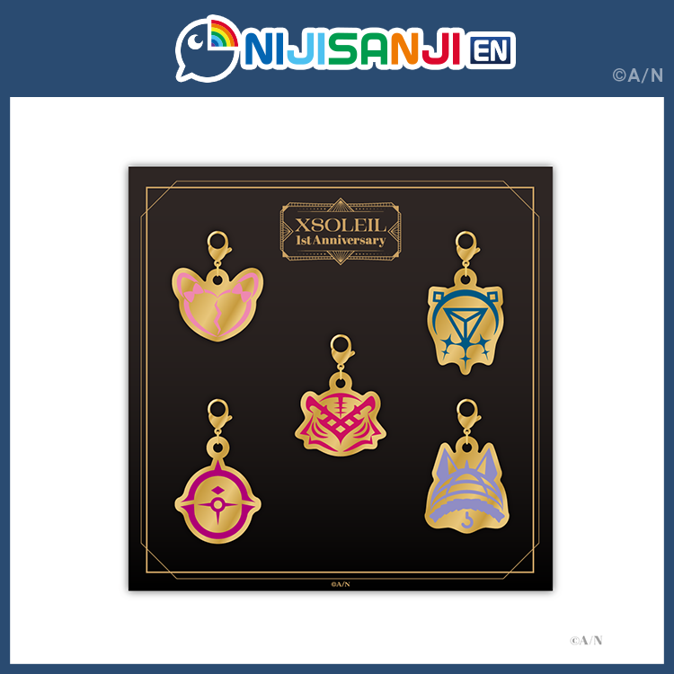 【现货】NIJISANJI【XSOLEIL 1st Anniversary】挂件组