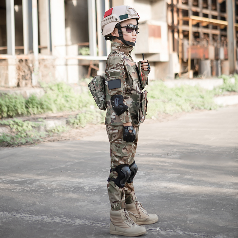 迷彩套装夏季短袖训练