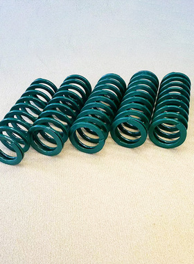 怡合达螺旋弹簧SWY11 12.5 YSWY16.5 20.5 24.5 30浅绿色压缩弹簧