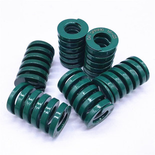 DAI spring重荷重压缩弹簧 日本大同模具矩形弹簧GRE绿色8