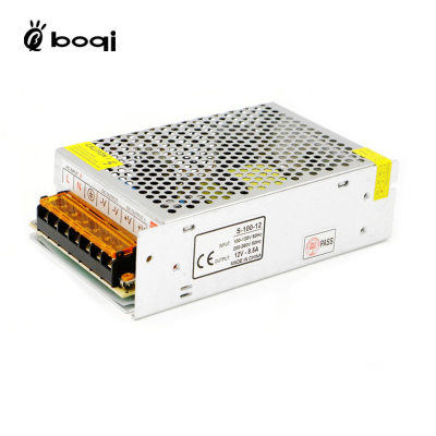 BOQI12V8.5A12V8A100W恒压铁盒开