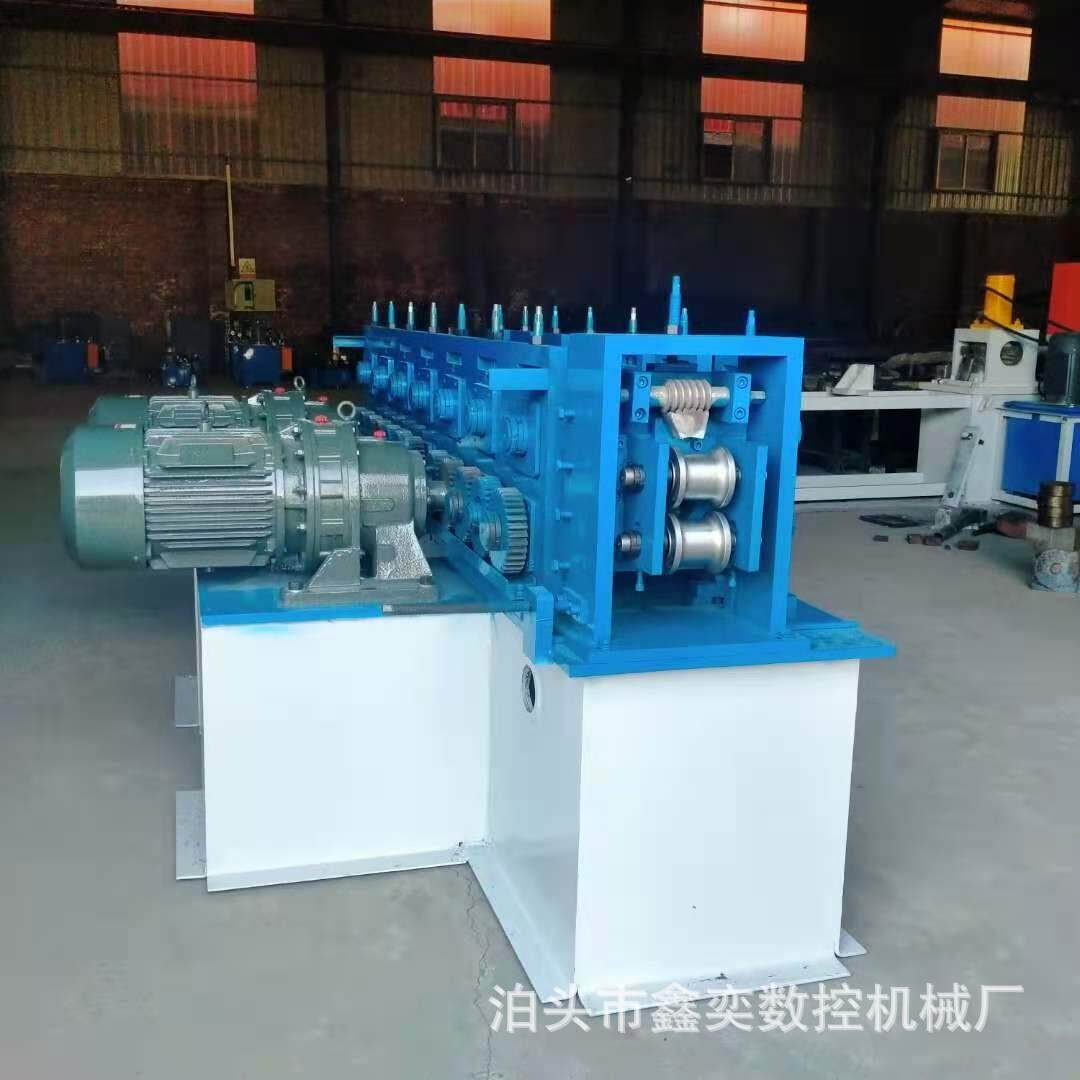 圆管压扁机圆管压椭圆管设备椭圆管成型机型材钢材成型方管机