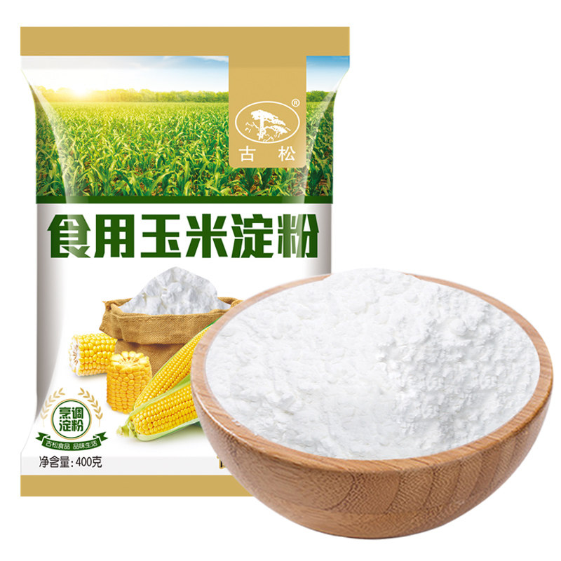 古松玉米淀粉烹调勾芡二十年品牌图片