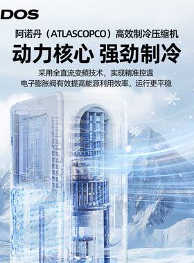 厨房可移动空调无排热管免安装无外机单冷便携式压缩机小型冷风机