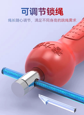 睿力恒中考专用跳绳广州合肥厦门江西河南中学生专业电子计数跳绳