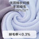 纯棉浴巾女冬季 加厚柔软全棉洗澡大毛巾吸水速干大人裹巾一对装