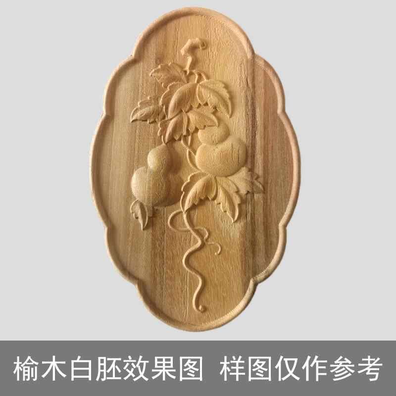 中式古典浮雕木板画 家具柜门装饰实木贴花壁挂摆件多用木雕版画图片