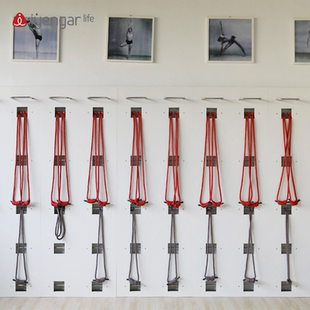 艾扬格瑜伽墙常规版普拉提理疗康复倒立训练挂绳拉伸展带不包安装