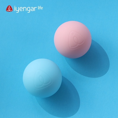 筋膜球瑜伽按摩健身肌肉放松足底手臂肩颈释放酸痛Iyengar Life