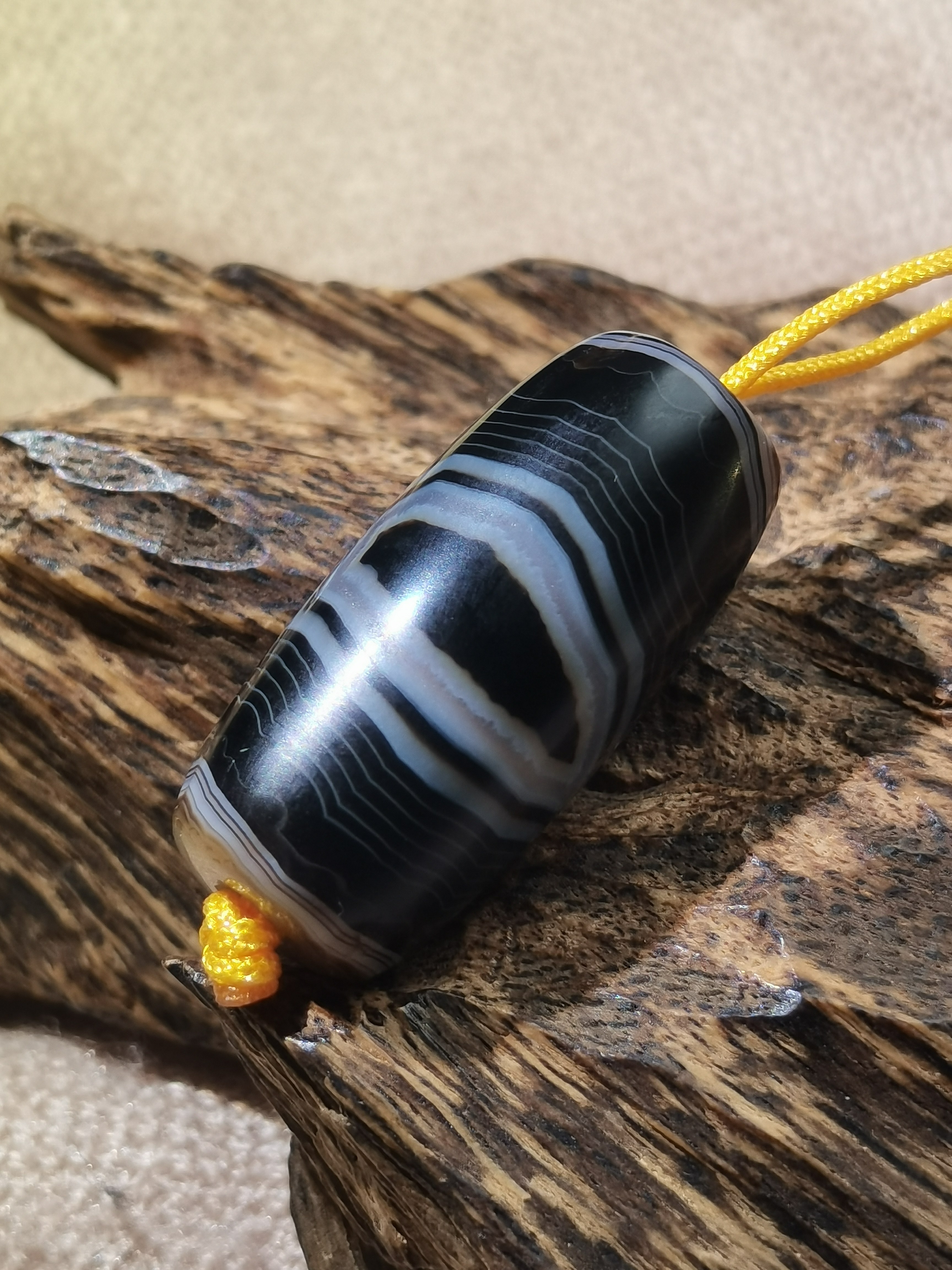 藏传老虫虫系列天然缠丝FO眼浑厚古朴包浆油糯玛瑙玉髓珠项链配饰,珠宝/钻石/翡翠,DIY配件,淘宝优惠券,粉丝福利购,淘宝优惠卷