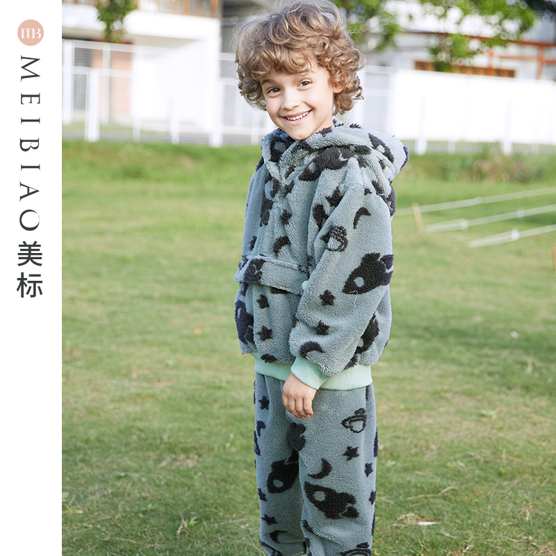 新款珊瑚绒睡衣美标卡通