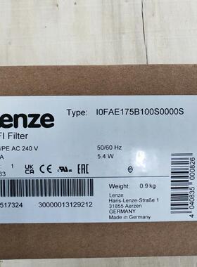 [议价]伦茨滤波器I0FAE175B100S0000S ，