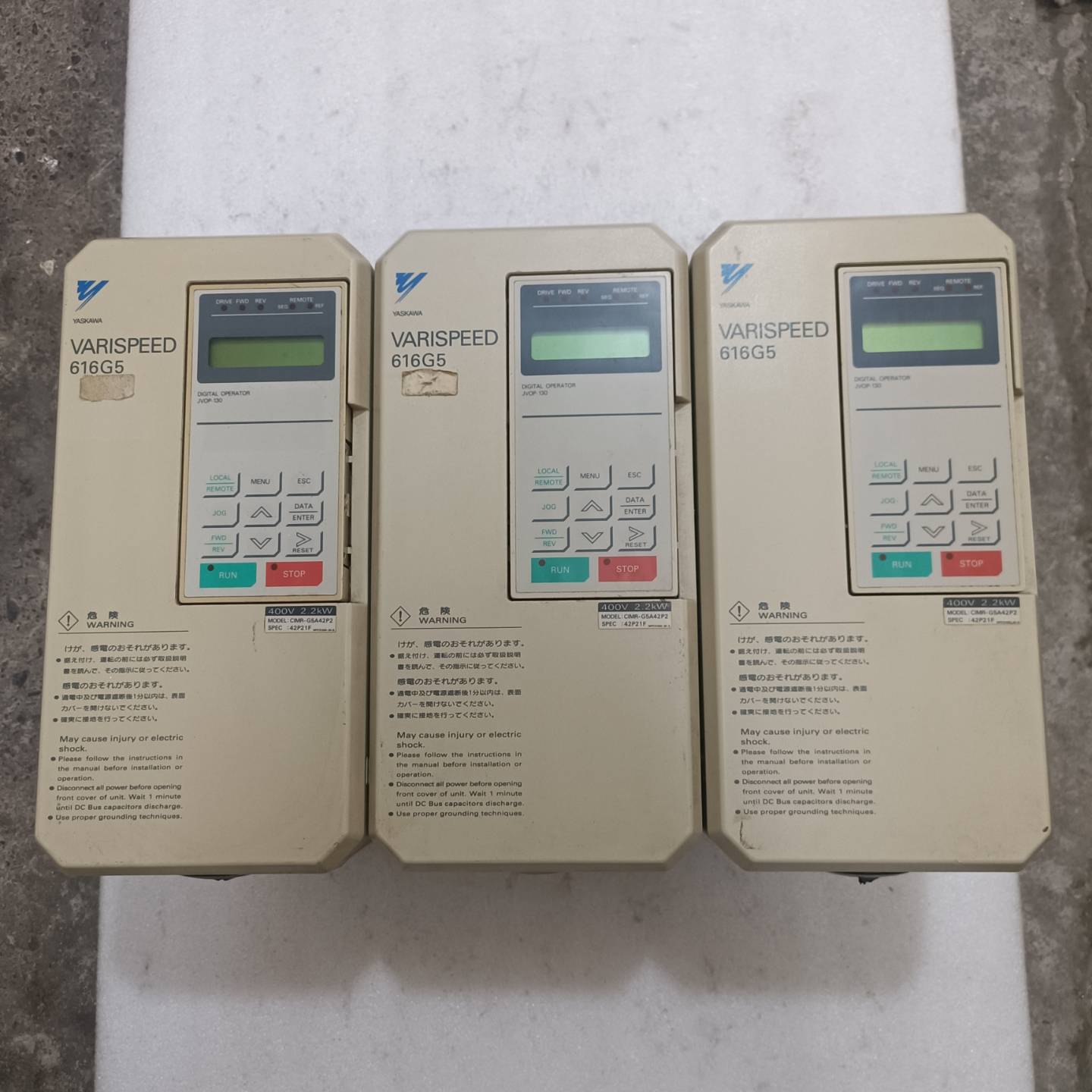 [议价]安川616G5变频器，CIMR-G5A42P2，380-46