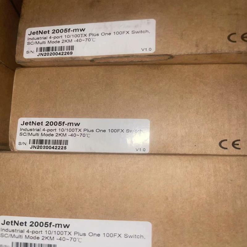 [议价]JetNet2005f-mw全新工业交换机，正品全新