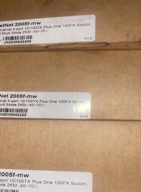 [议价]JetNet2005f-mw全新工业交换机，正品全新