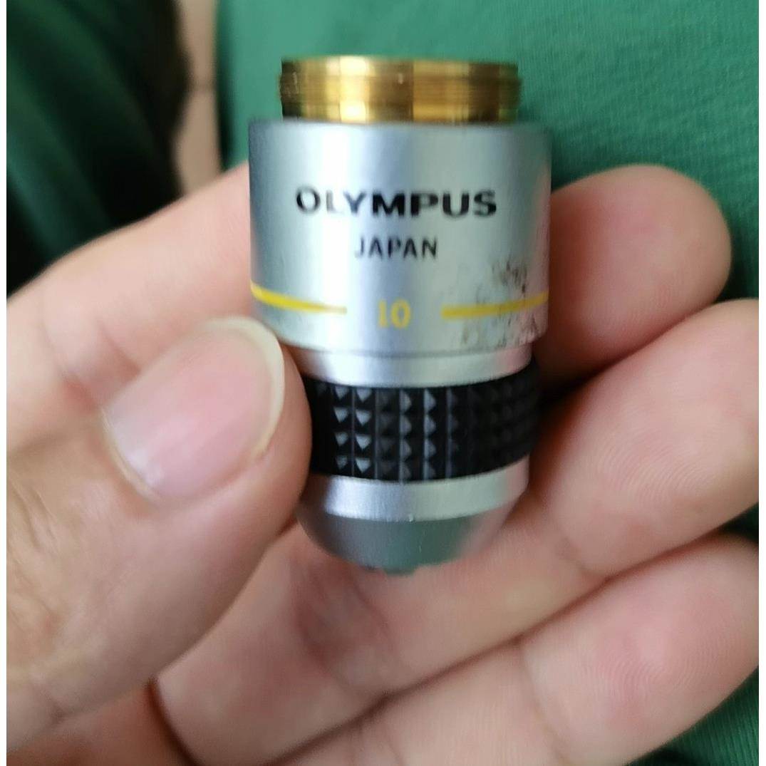 【议价】奥林巴斯olympus DPLAN 10X物镜，成色好，镜片