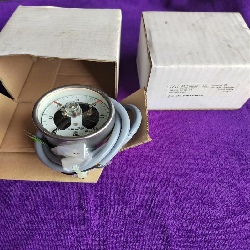 [议价]德国菲索AFRISO弹簧管压力表,膜盒压力表，实物如
