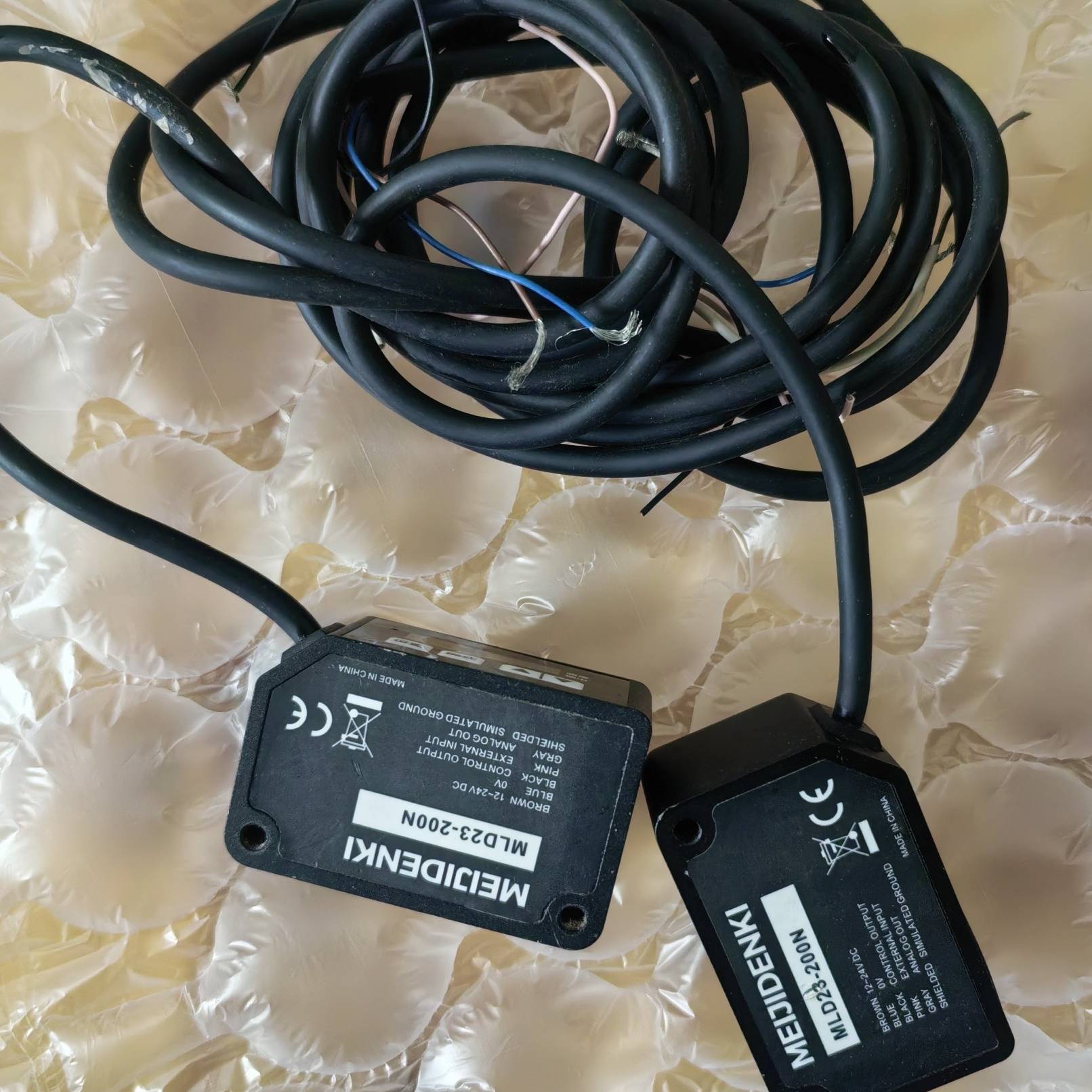 [议价]明治MEIJIDENKI MLD23-200N激光传感器，两