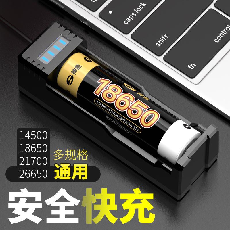 18650锂电池多功能充电器