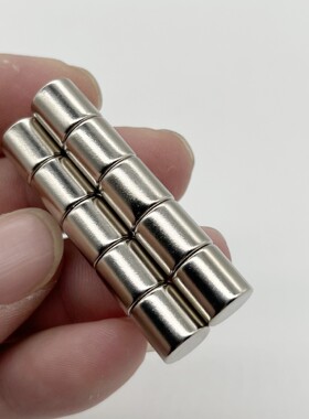 强磁铁圆形9X15mm 圆柱小磁铁7/9X10 钕铁硼强磁铁 稀土 吸铁石