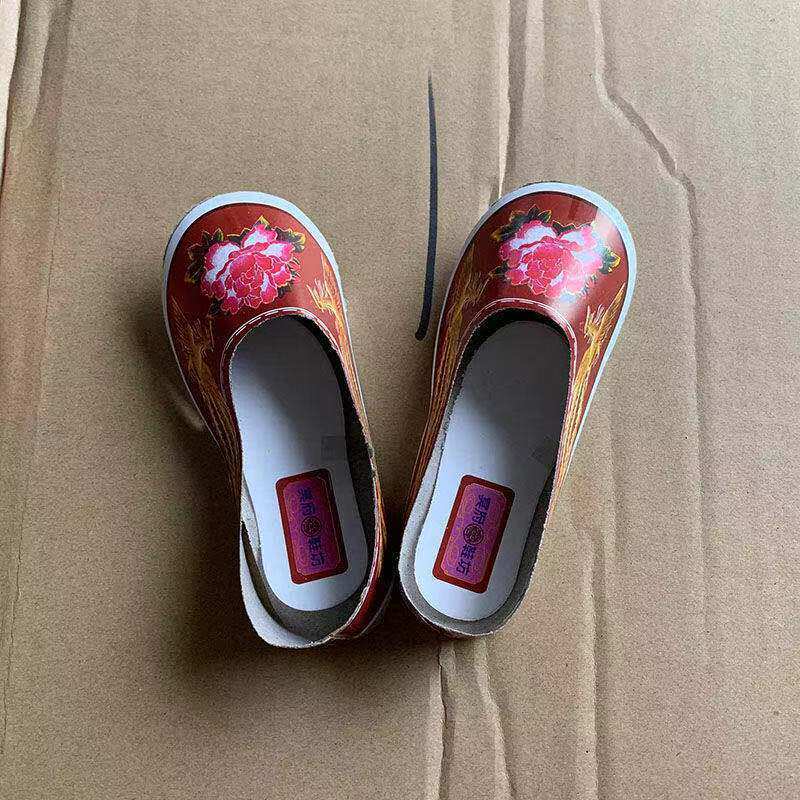 7100双小号成品男女士纸鞋十月一寒衣节鞋子死人亡人烧纸祭祀大全