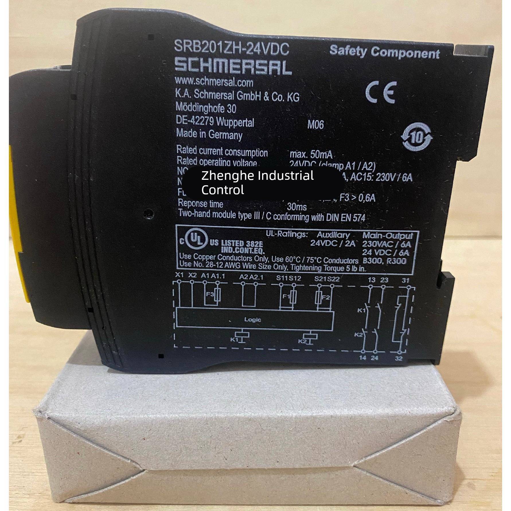 施迈赛SCHMERSAL安全继电器 SRB201ZH-24VDC (101163440)现货包邮