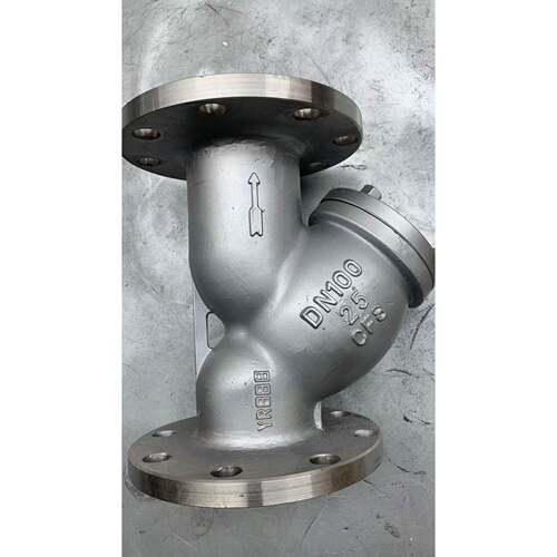 不锈钢Y型过滤器 GL41W-25P 304法兰过滤器 25公斤DN15 50 80 100