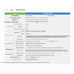 汇川AM中型PLC支持codesys平台/AM521/AM522/AM523-0808TN/AM400