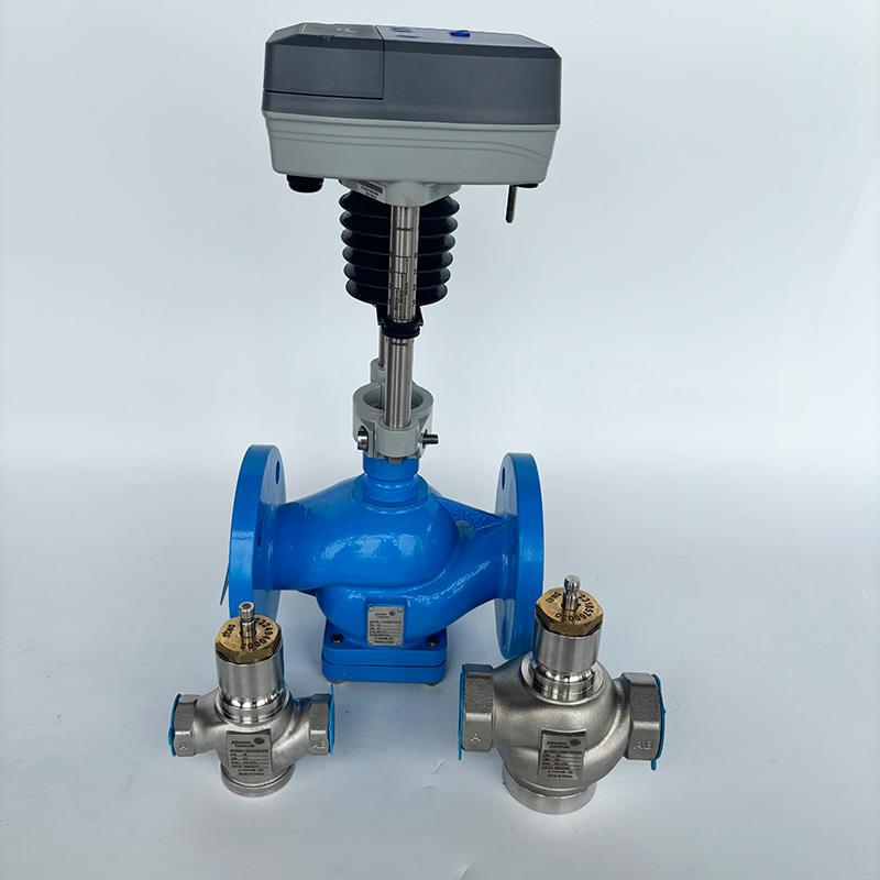 全新江森电动调节阀VAP600S-24-BVAP1000S二通阀螺纹座阀法兰座阀