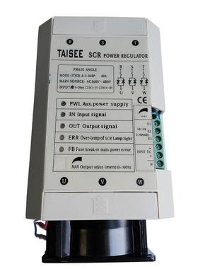 TAISEE可控硅调压器40A控制器STSCR-4-4-040P三相调功器 质量保证
