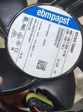 6318/2TDHHP 48VDC 1.40A 2.65A 127W 6318/2TDHHPR 德国进口风扇