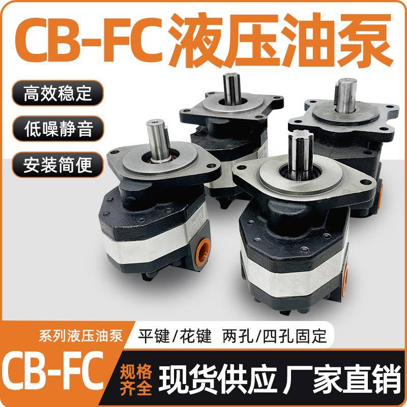 液压油泵CB-FC10/16/20/25/32/40/50/80高压齿轮泵打压泵液压泵