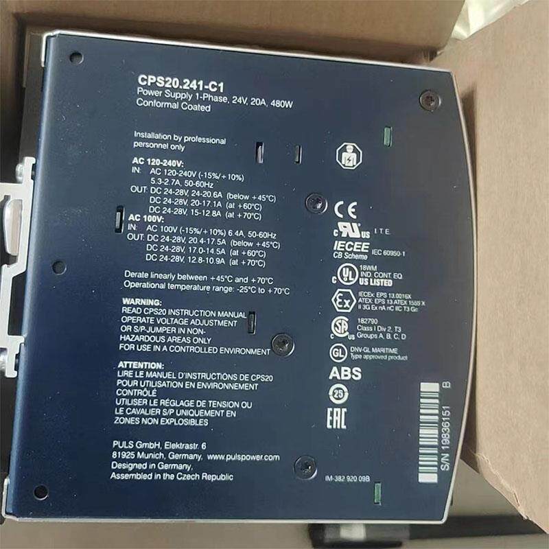 PULS普尔世电源CPS20.241-C1 CPS20.361.481.121 CP10.241 20.241