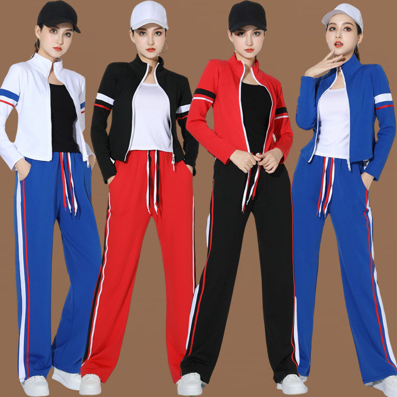 开衫鬼步舞健身广场舞服装加绒