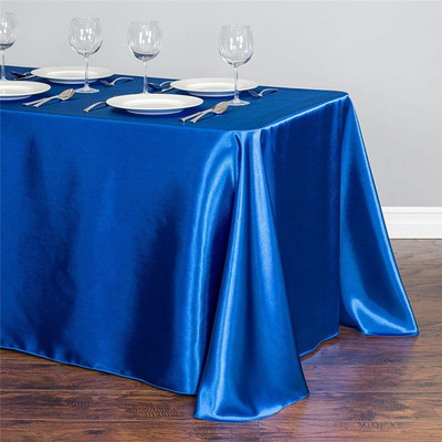Table Clot Wite Rectangle Table Cover solid Conference