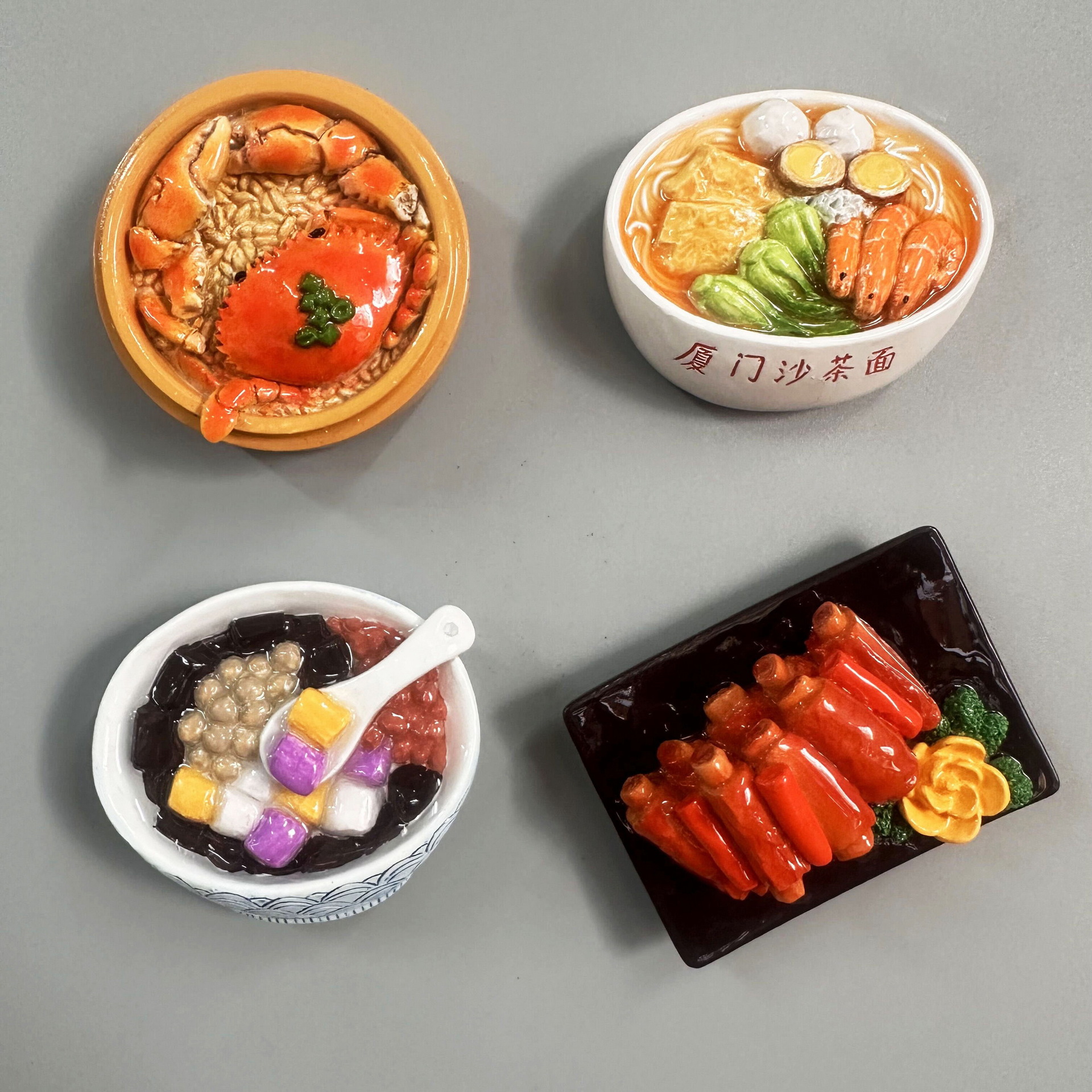 冰箱贴福建食玩热卖城市旅行立体树脂创意电商新款磁贴旅游