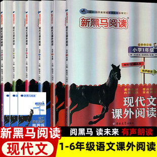 新黑马语文现代文课外阅读训练小学一1二2三3四4五5六6年级 小学语文课外阅读全国通用语文阅读专项训练