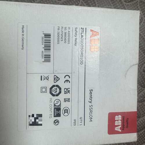 议价B安全继电器，型号Sentry SSR10M 2TL