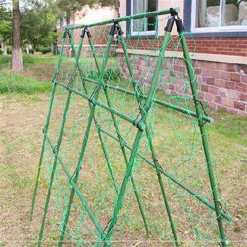 大棚架豆角架家用露台佛手瓜搭架杆蔓藤菜地豆角架黄瓜架子户外