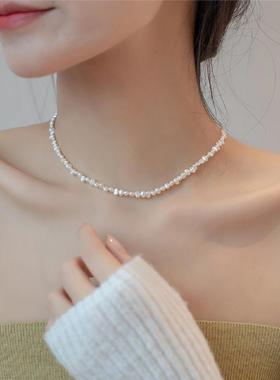 源200+！出口剩余料子 丹麦小众天然小米珠项链 太好看了