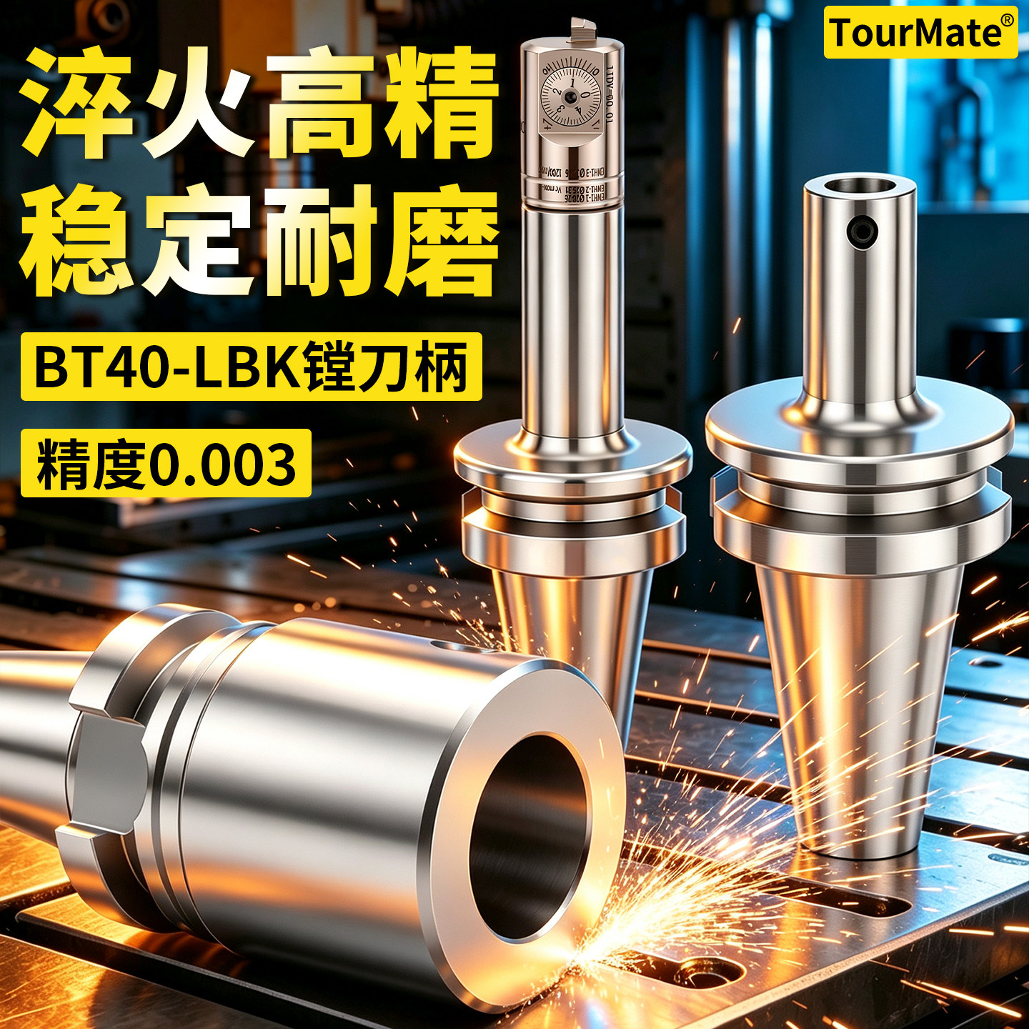 lbk镗刀柄精粗镗刀柄数控刀柄图片