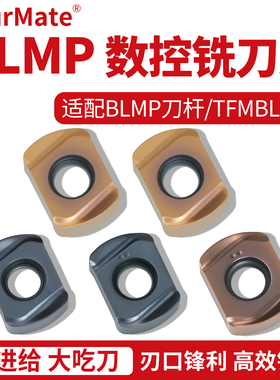 BLMP数控铣刀片快进给双面开粗BLMP刀杆TFMBL刀盘刀粒0603R/0904R