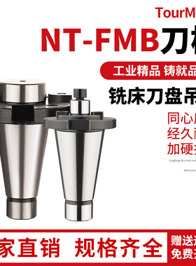 铣床7：24刀盘吊杆面铣刀盘刀柄NT30NT40NT50-FMB40/60带四孔吊杆