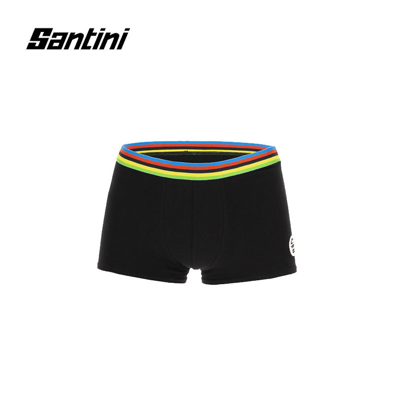 Santini UCI boxer shorts透气男士运动内裤平角短裤