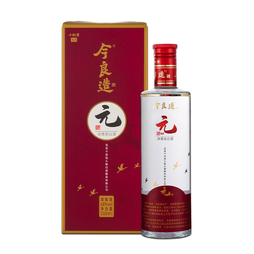 今良造68度高度浓香白酒500ml