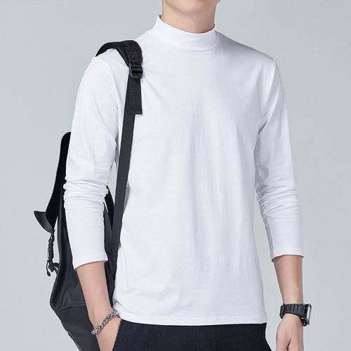 纯色秋衣体桖打底衫上衣服