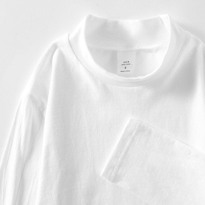 纯半高领打底衫女重磅内搭长袖t恤宽松显瘦上衣秋冬保暖质男,男装,T恤,淘宝优惠券,粉丝福利购,淘宝优惠卷