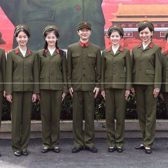 红军军装长征服八路军演出服解放服装新四军影视服装道具服