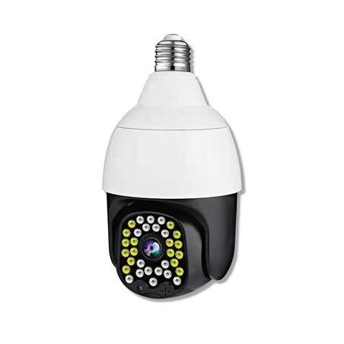 灯头式4g监控摄像头360无需网络高清夜视家用室内外手机远程观看